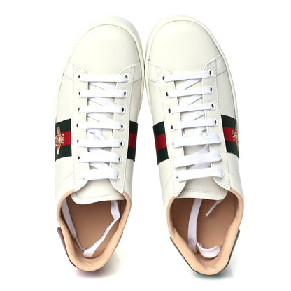 Gucci Calfskin Web Womens Ace Platform Sneakers 38.5 White 5 of 8