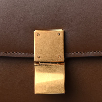 Celine Smooth Calfskin Small Classic Box Flap Bag Camel 4 of 4