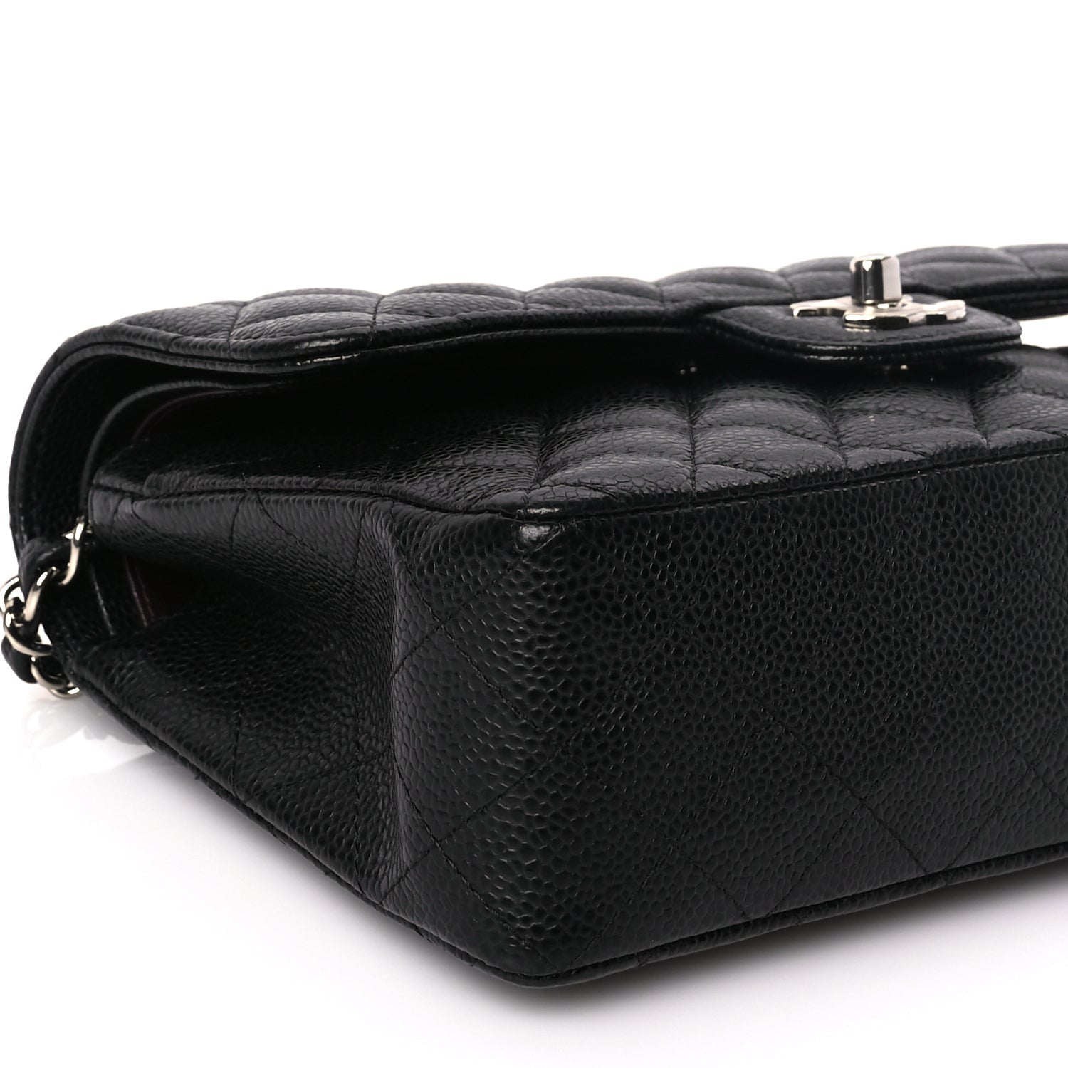 Chanel Caviar Quilted Small Double Flap Black 8 of 9