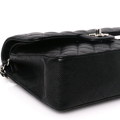 Chanel Caviar Quilted Small Double Flap Black 8 of 9