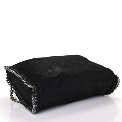 Stella McCartney Shaggy Deer Falabella Fold Over Tote Black 3 of 4