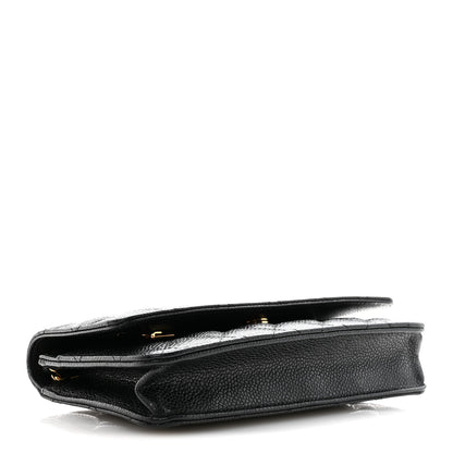 Chanel Caviar Quilted Wallet On Chain WOC Black 4 of 13