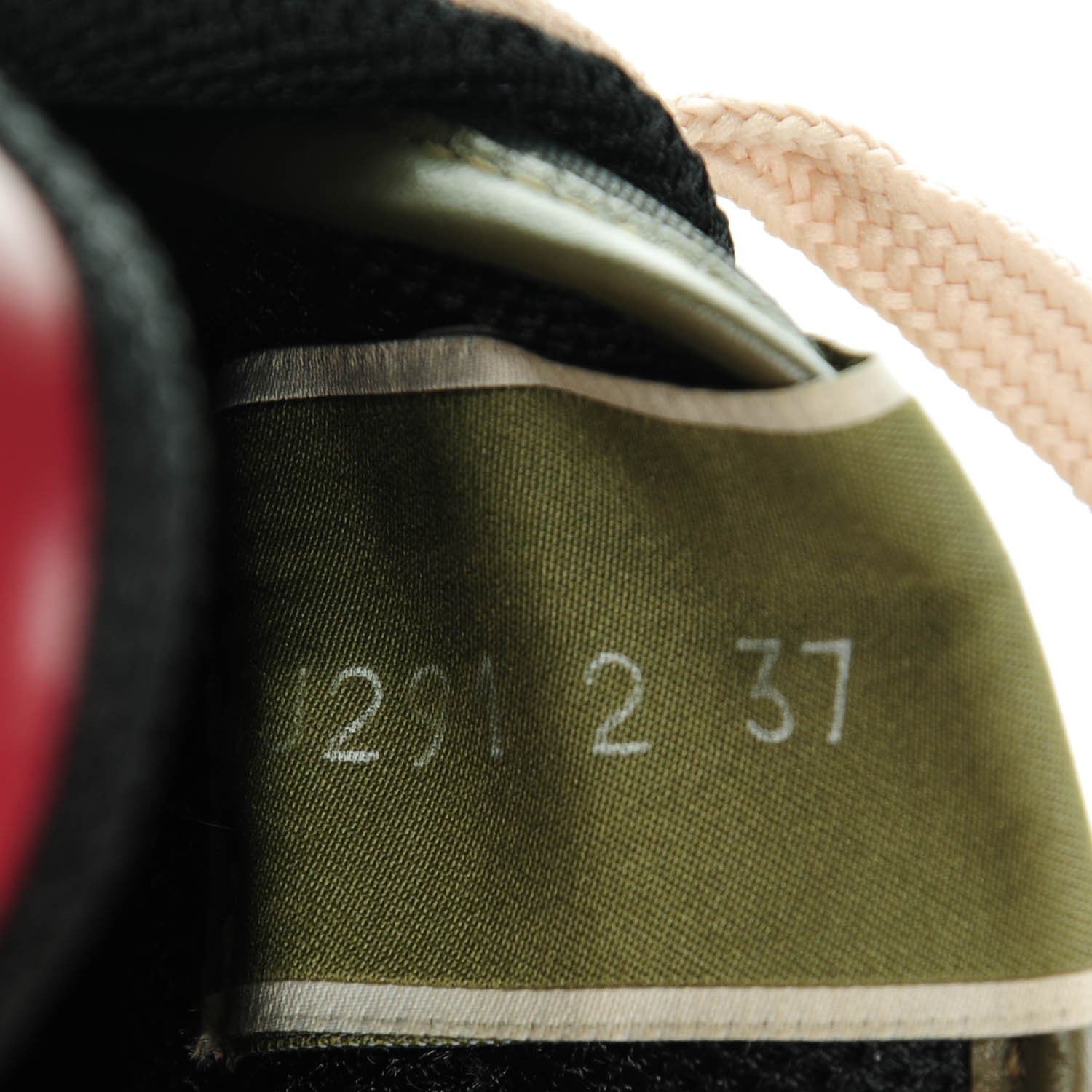 Valentino Garavani Fabric Suede Camouflage Womens Rockrunner Sneakers 37 Military Green 7 of 7