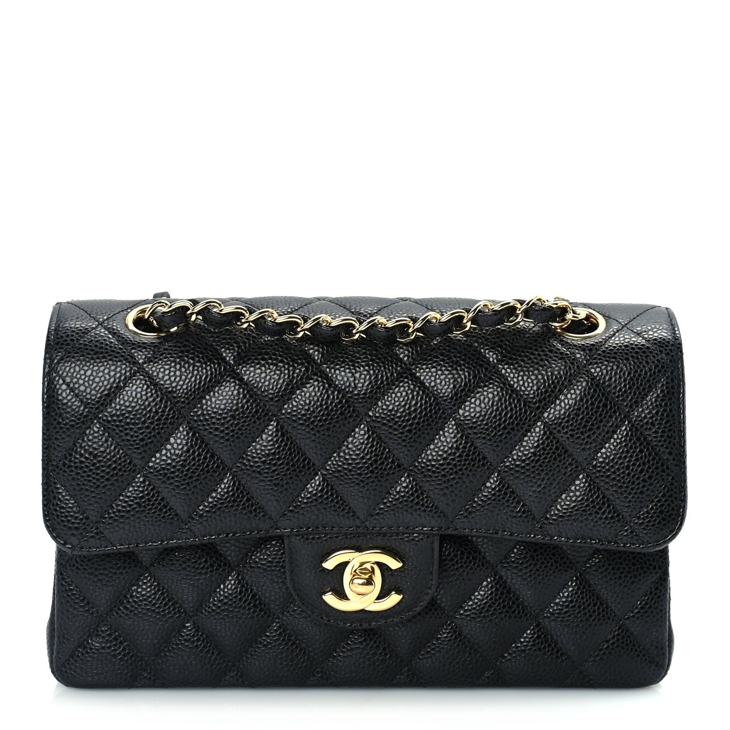 Chanel Caviar Quilted Small Double Flap  Black 1 of 9