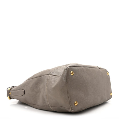 Prada Vitello Daino Hobo Argilla 4 of 7