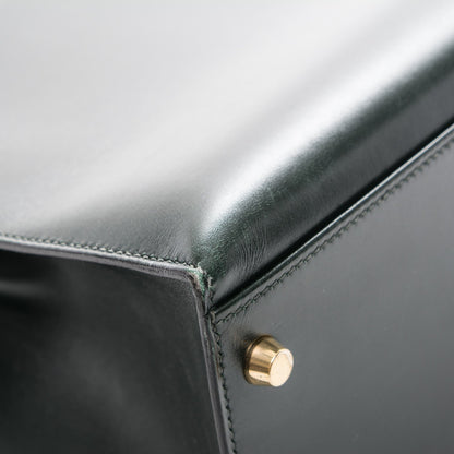 Hermes Box Kelly Sellier 32 Vert Fonce 9 of 17