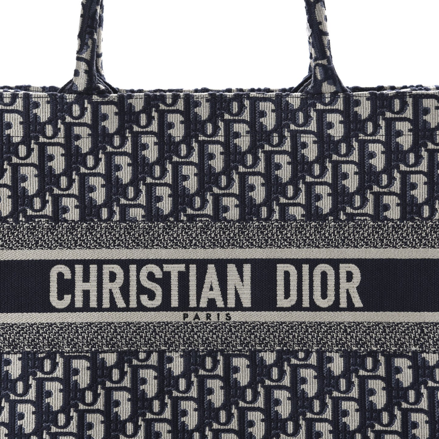 Oblique Medium Book Tote Blue Multicolor