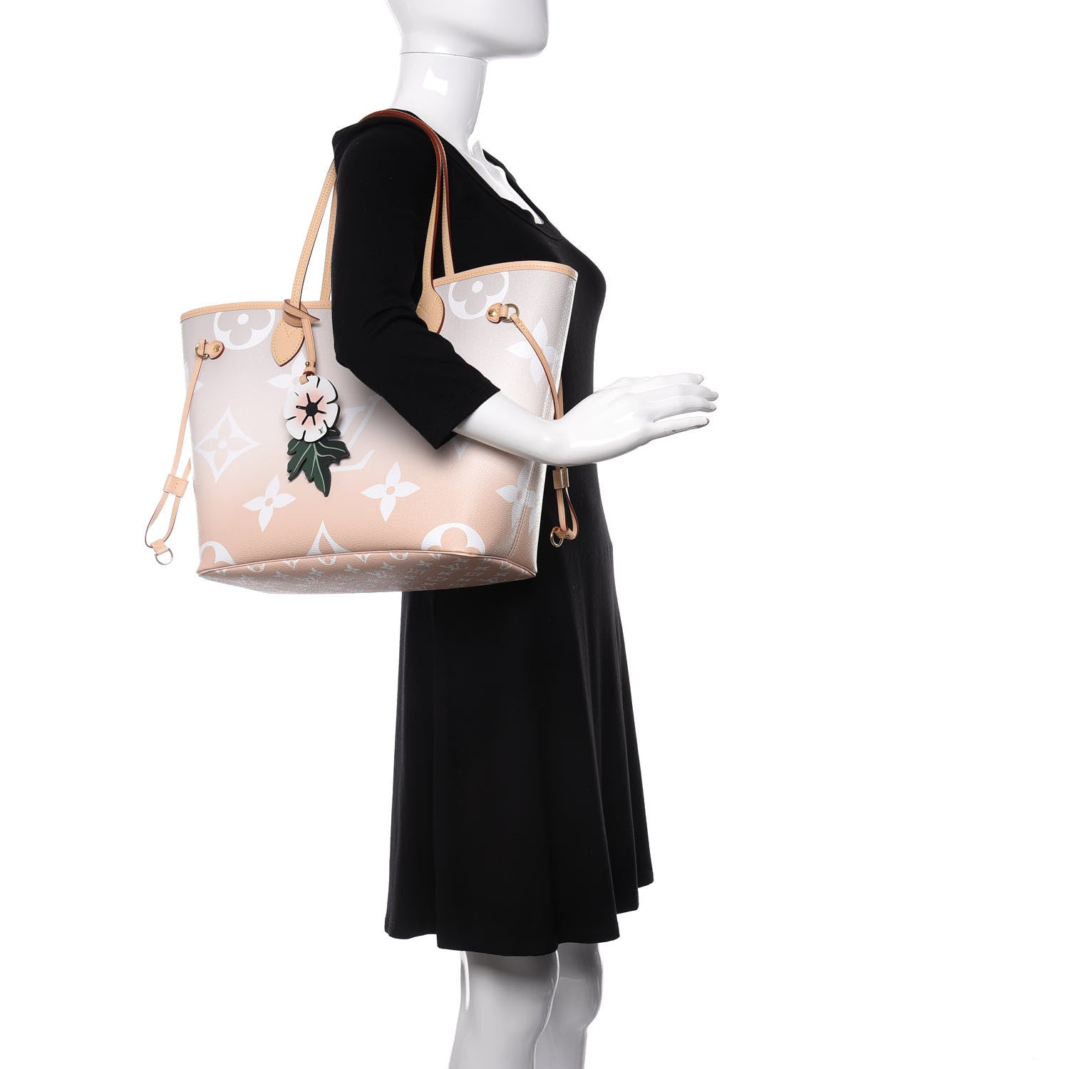 Louis Vuitton Monogram Giant By The Pool Neverfull MM Brume 2 of 9