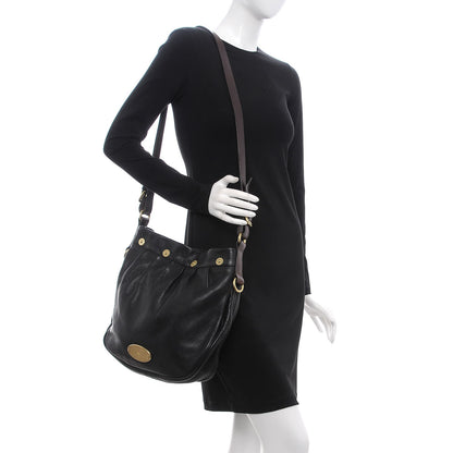 Mulberry Pebbled Calfskin Medium Mitzy Messenger Black 2 of 9