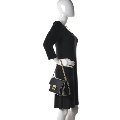 Givenchy Spazzolato Small GV3 Shoulder Bag Black 2 of 13