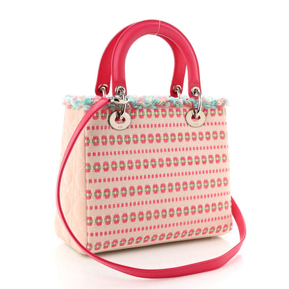 Christian Dior Tweed Medium Lady Dior Multicolor 2 of 8