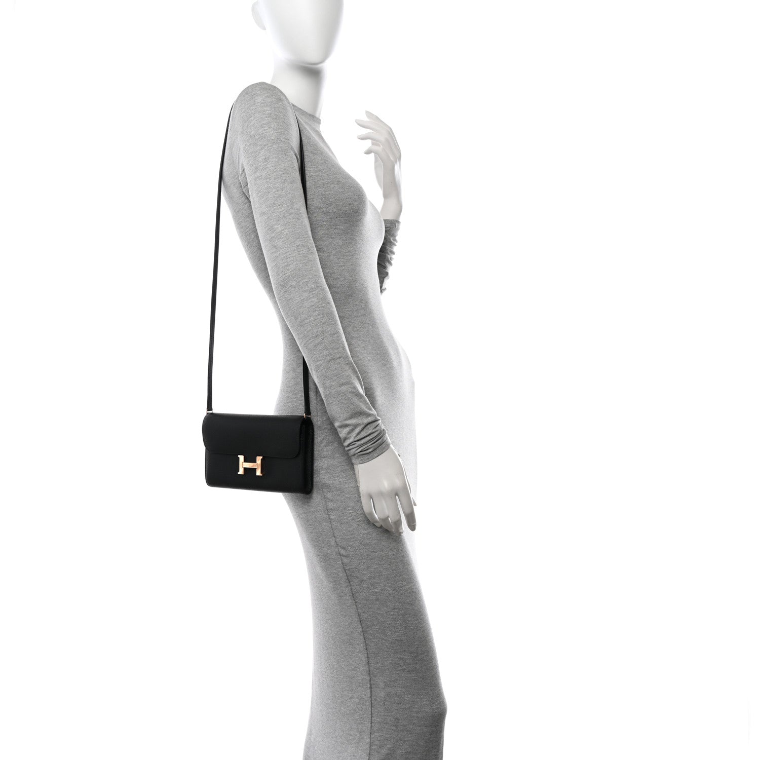 Hermes Epsom Constance Wallet To Go Black 2 of 12