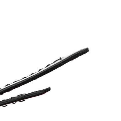 Prada Denim Logo Wristlet Pouch Fuoco Red 9 of 11