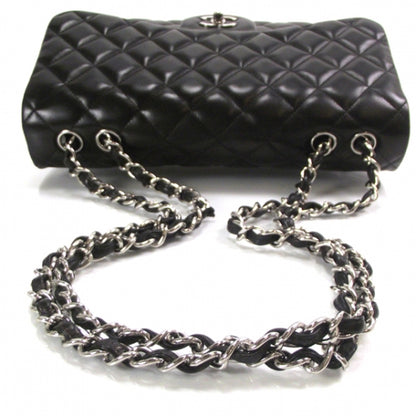 Chanel Lambskin Jumbo Flap Black 6 of 12