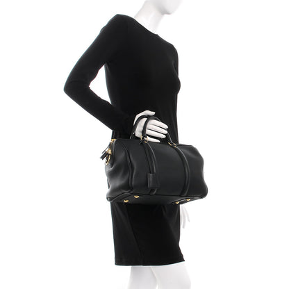 Louis Vuitton Veau Cachemire SC Bag PM Black 2 of 8