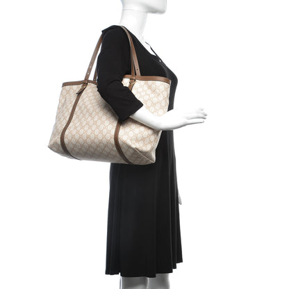 Gucci GG Supreme Monogram Medium Nice Tote Brown 2 of 9