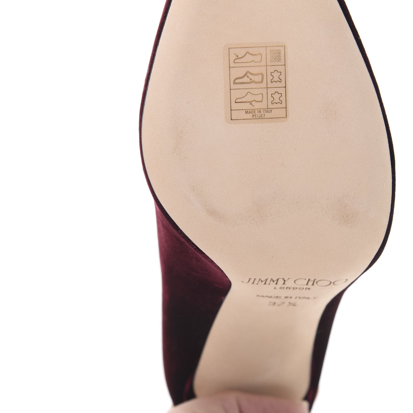 Velvet Romy 100 Pumps 37.5 Bordeaux