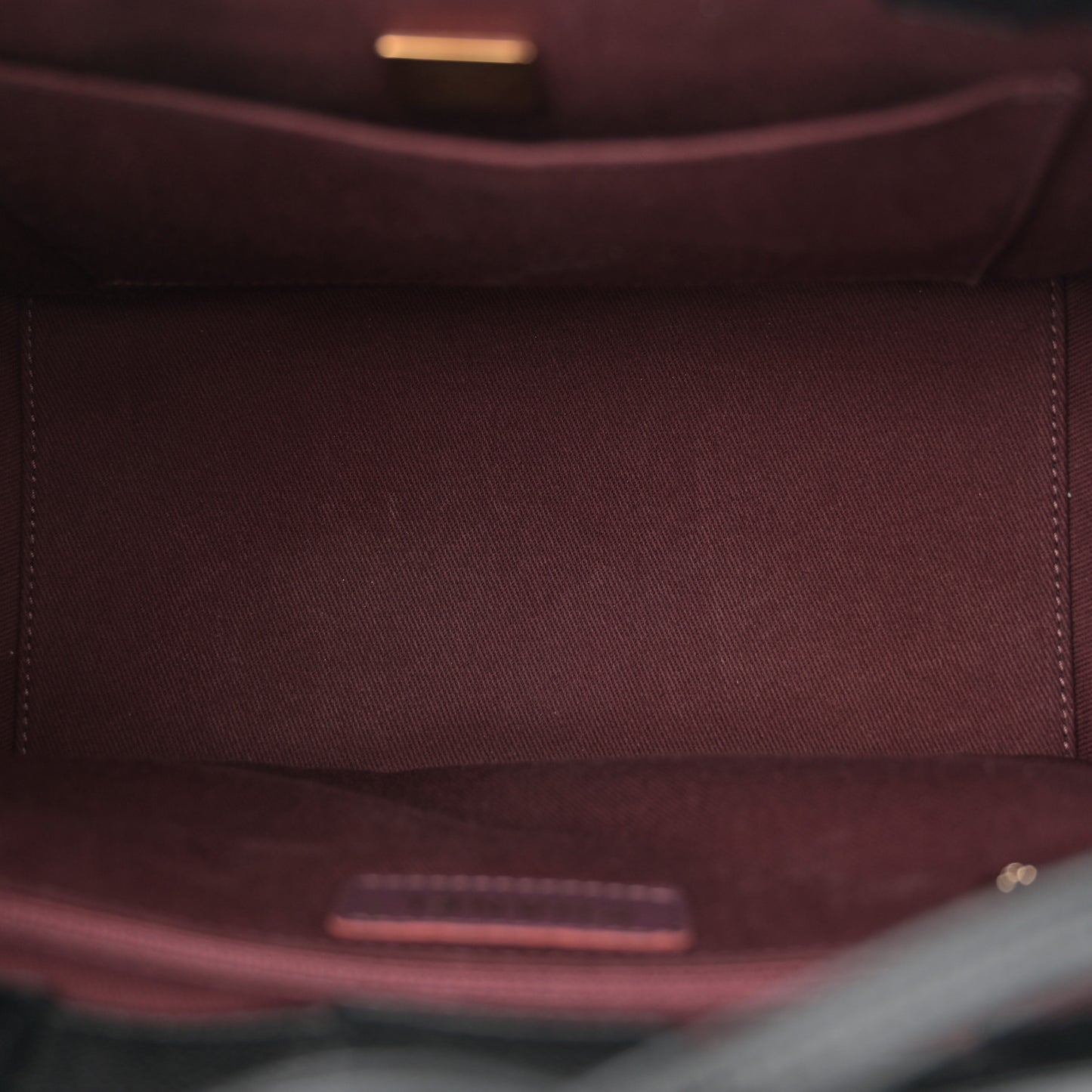 Caviar Quilted Small Business Affinity Shopping Bag Black