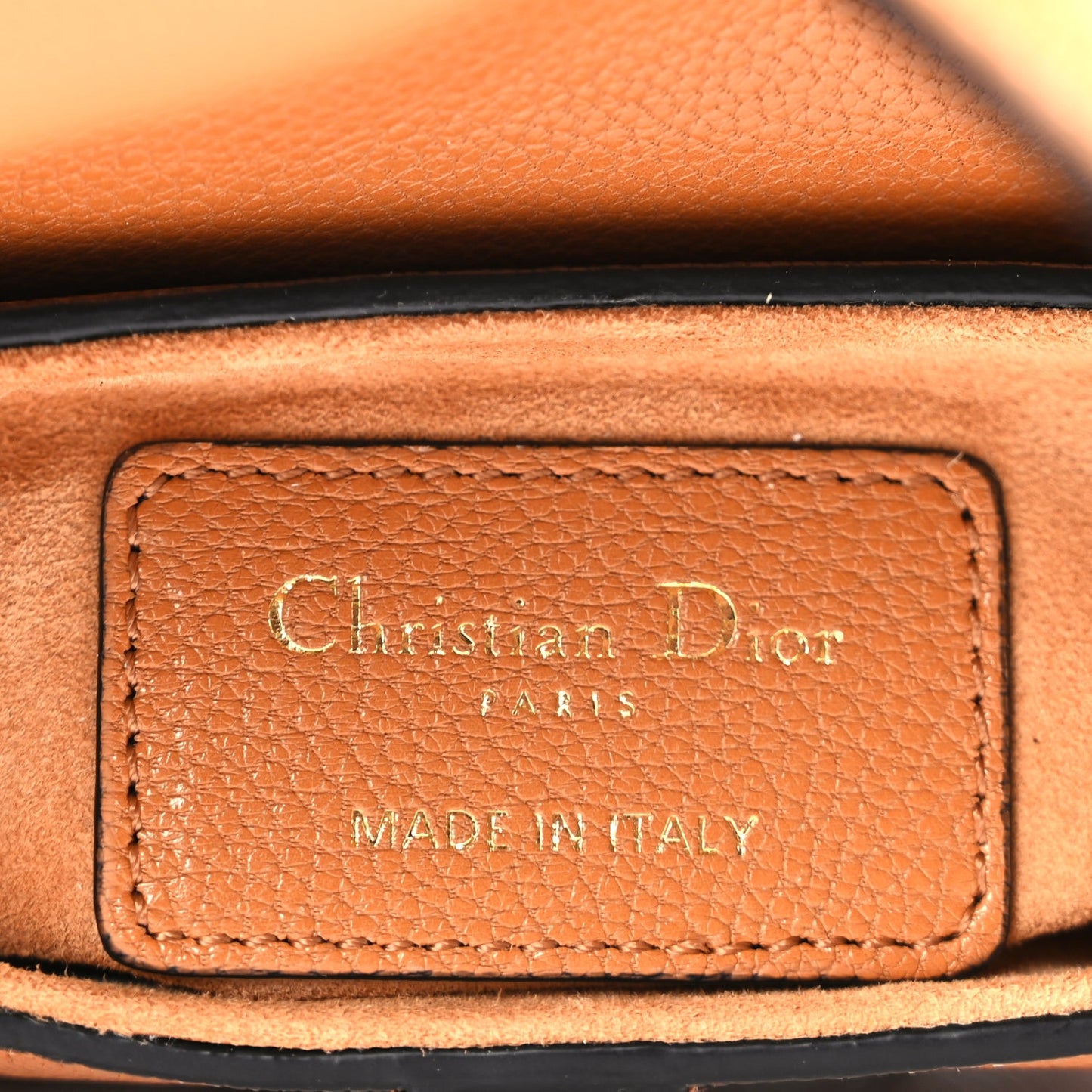 Goatskin Micro Saddle Bag Camello