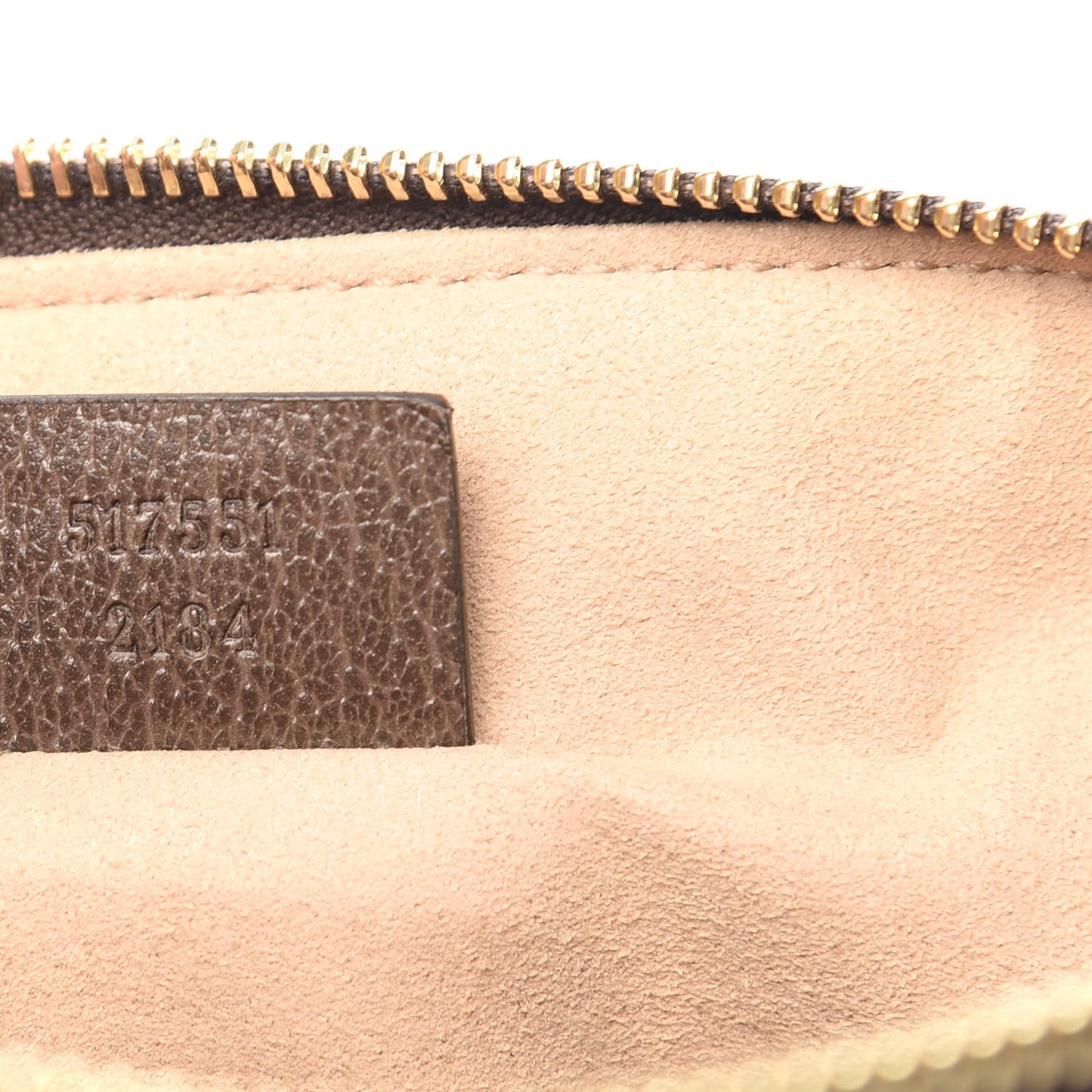 GG Supreme Monogram Large Ophidia Pouch Clutch Brown