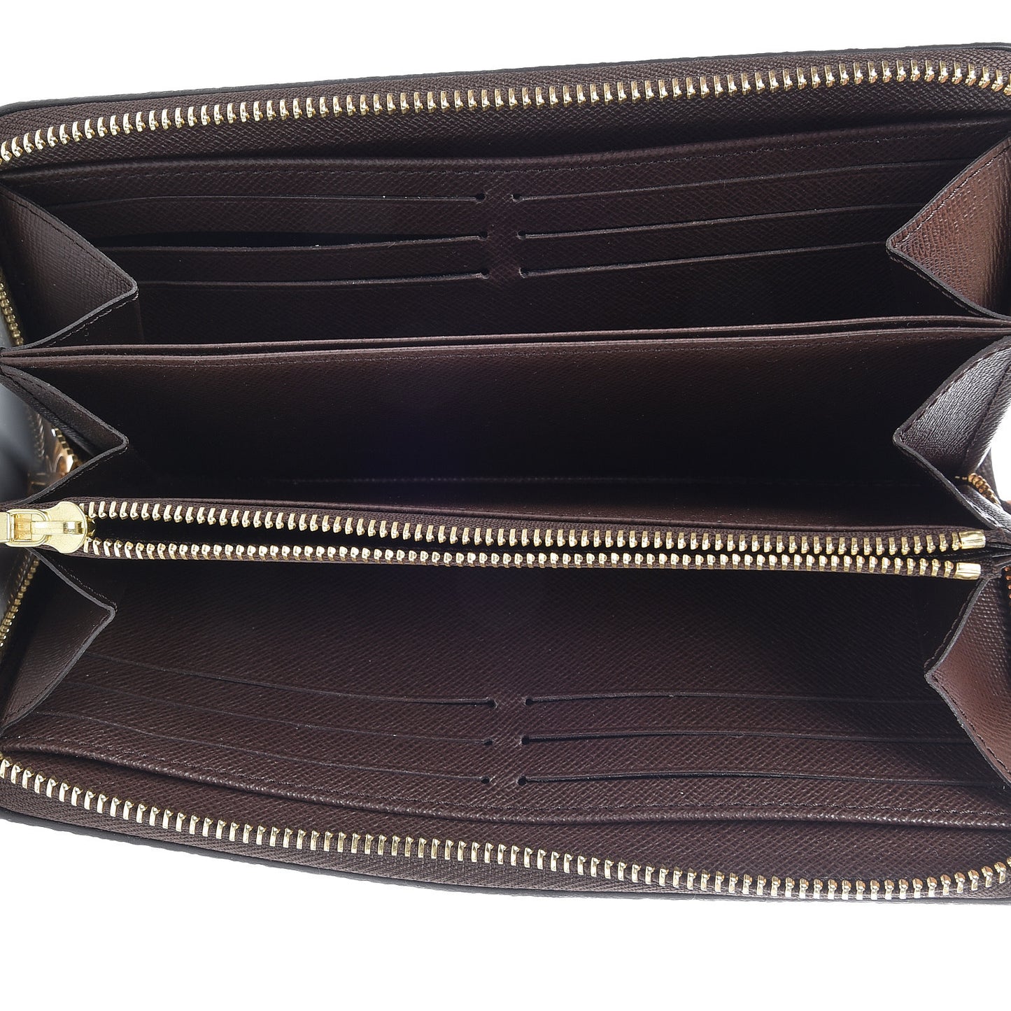 Damier Ebene Zippy Wallet