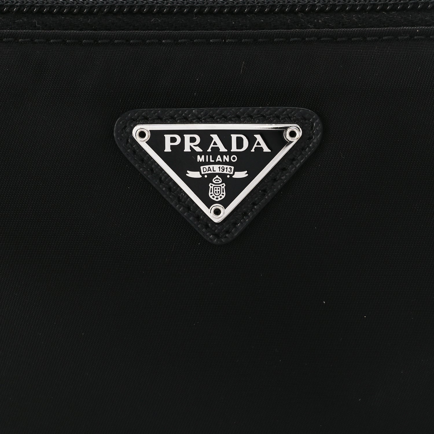 Prada Re-Nylon Vela Pouch Black 6 of 8