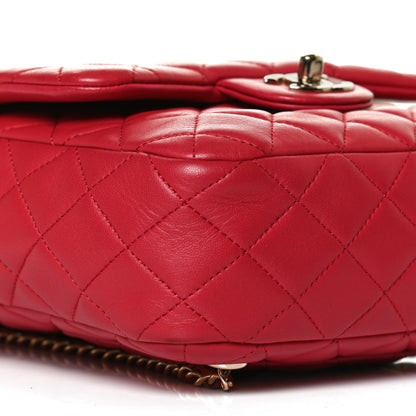 Chanel Lambskin Quilted Small In Seoul Backpack Red 8 of 11