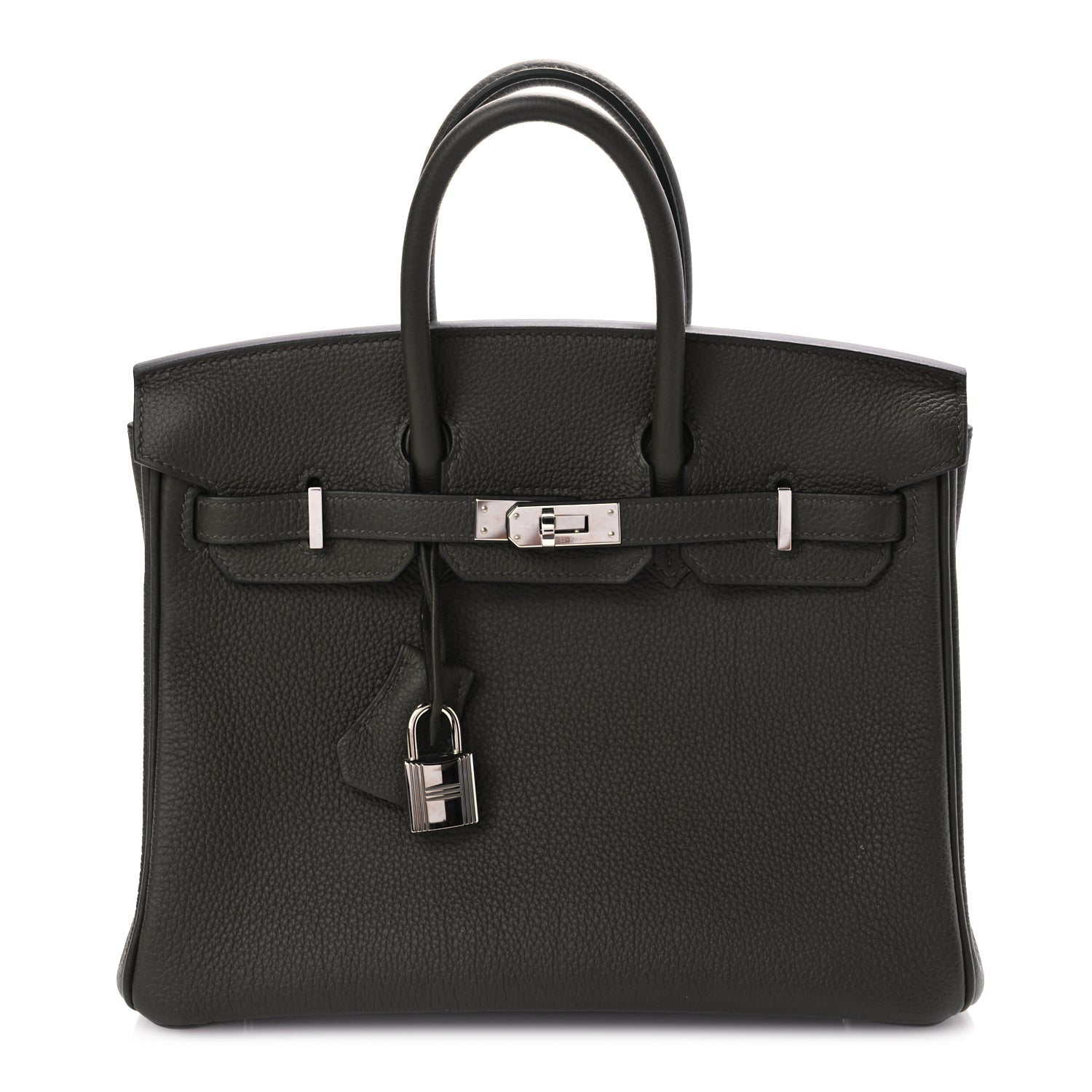 Hermes Togo Birkin 25 Vert De Gris 1 of 10