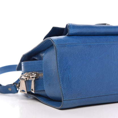Proenza Schouler Buffalo PS13 Small Satchel Blue 6 of 12