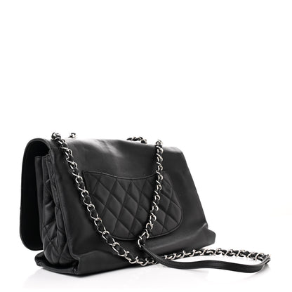 Chanel Calfskin Jumbo Tramezzo Flap Black 3 of 13