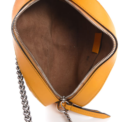 Gucci GG Supreme Monogram Arabesque Mini Chain Shoulder Bag Beige Yellow 5 of 21