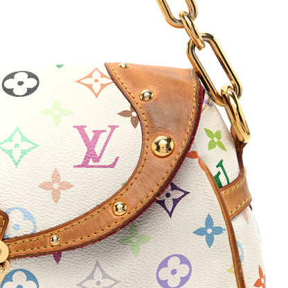 Louis Vuitton Monogram Multicolor Beverly MM White 10 of 13