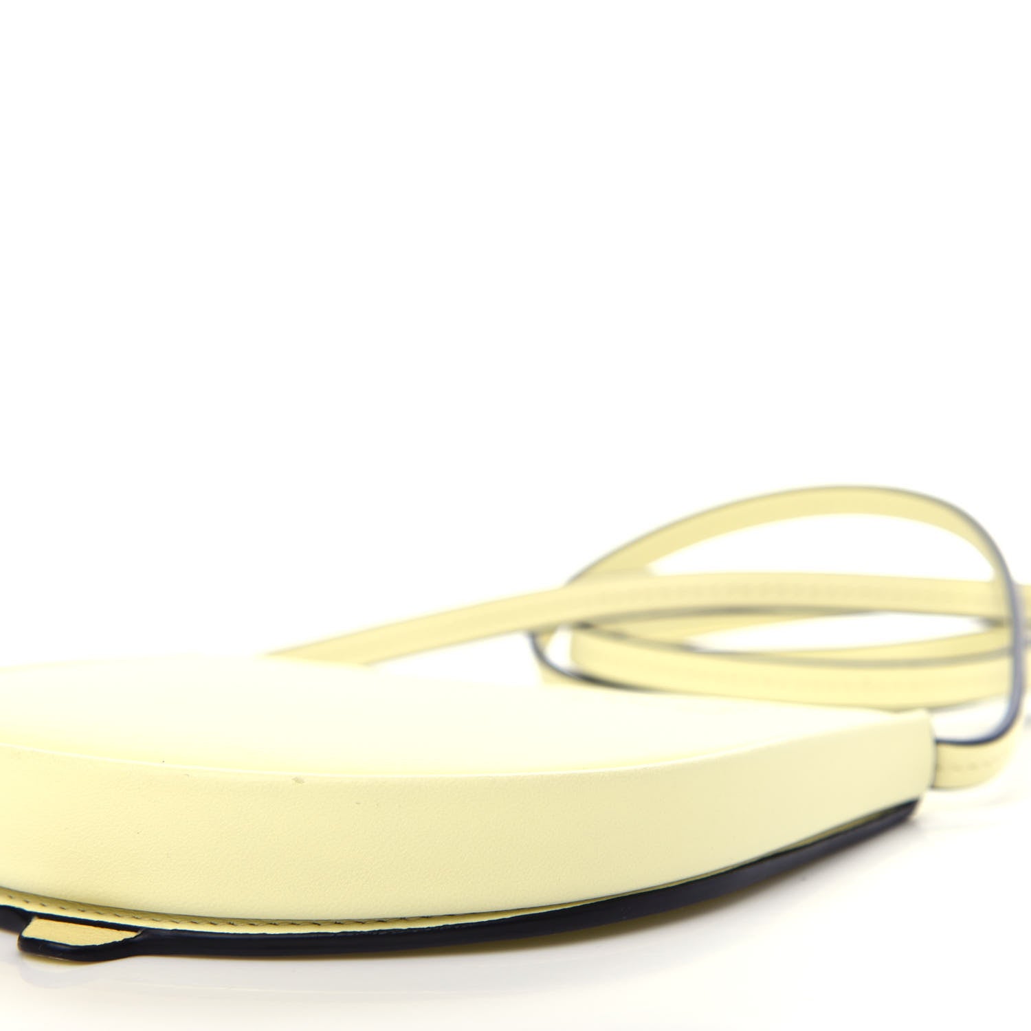 Loewe Soft Calfskin Small Heel Bag Pale Lime 9 of 11