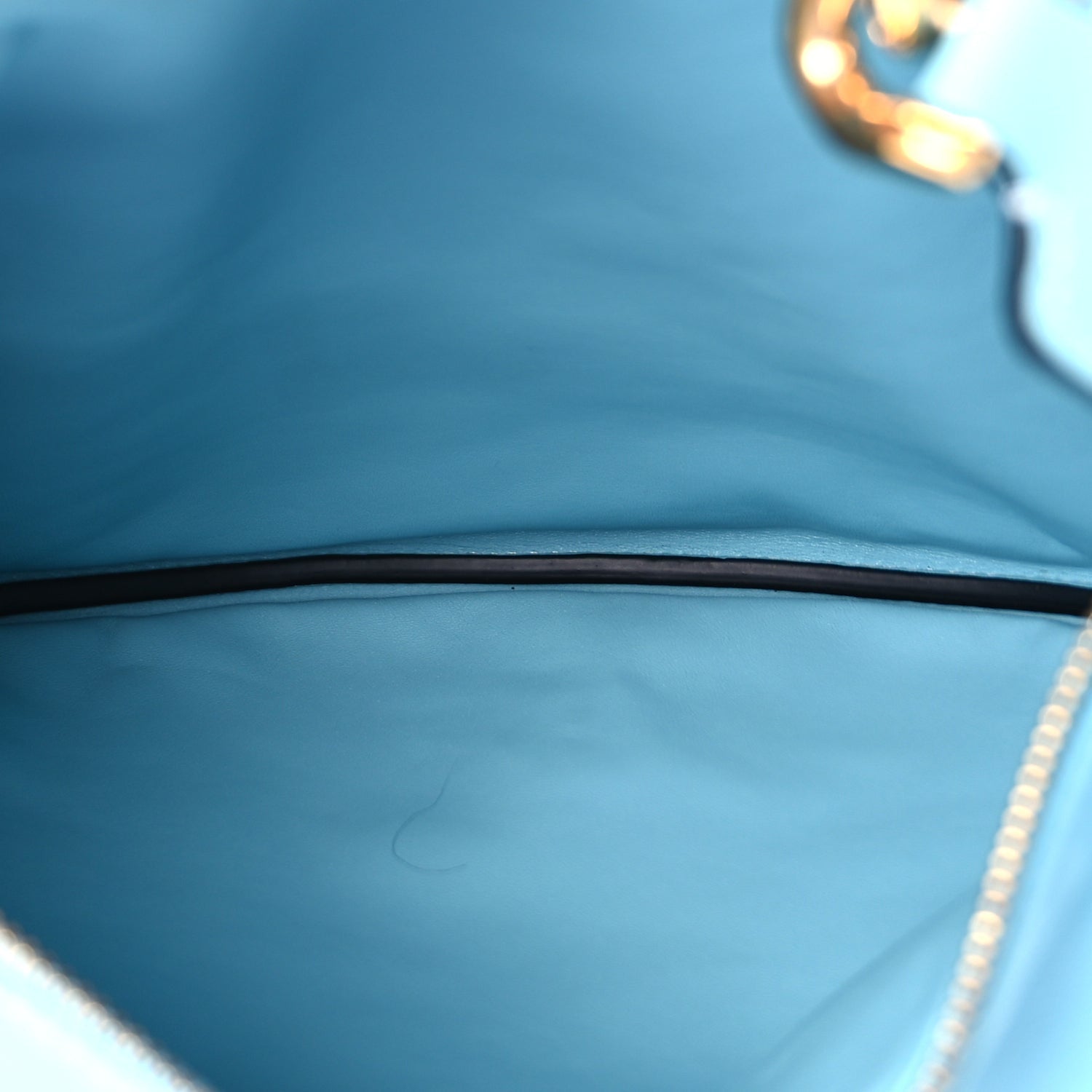 Versace Calfskin La Medusa Chain Hobo Baby Blue 4 of 8
