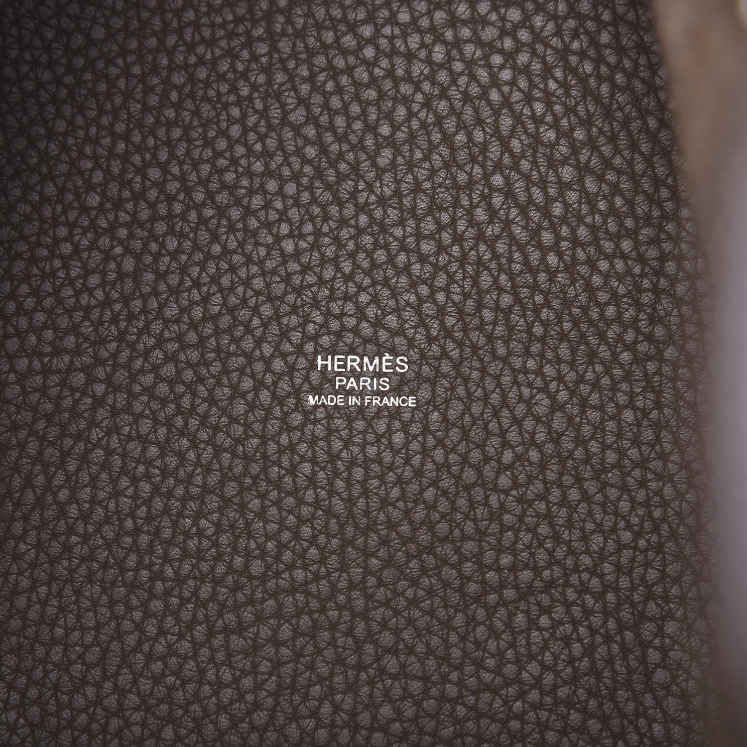 Hermes Taurillon Clemence Picotin Lock 22 MM Etoupe 6 of 11