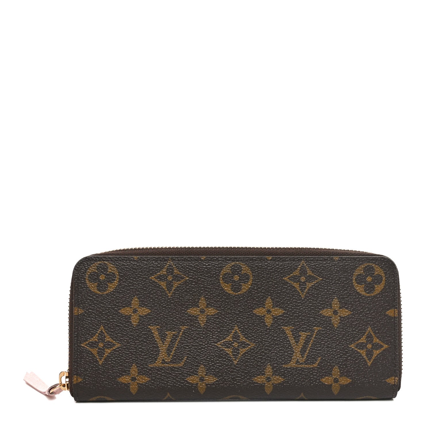 Louis Vuitton Monogram Clemence Wallet Rose Ballerine 1 of 10