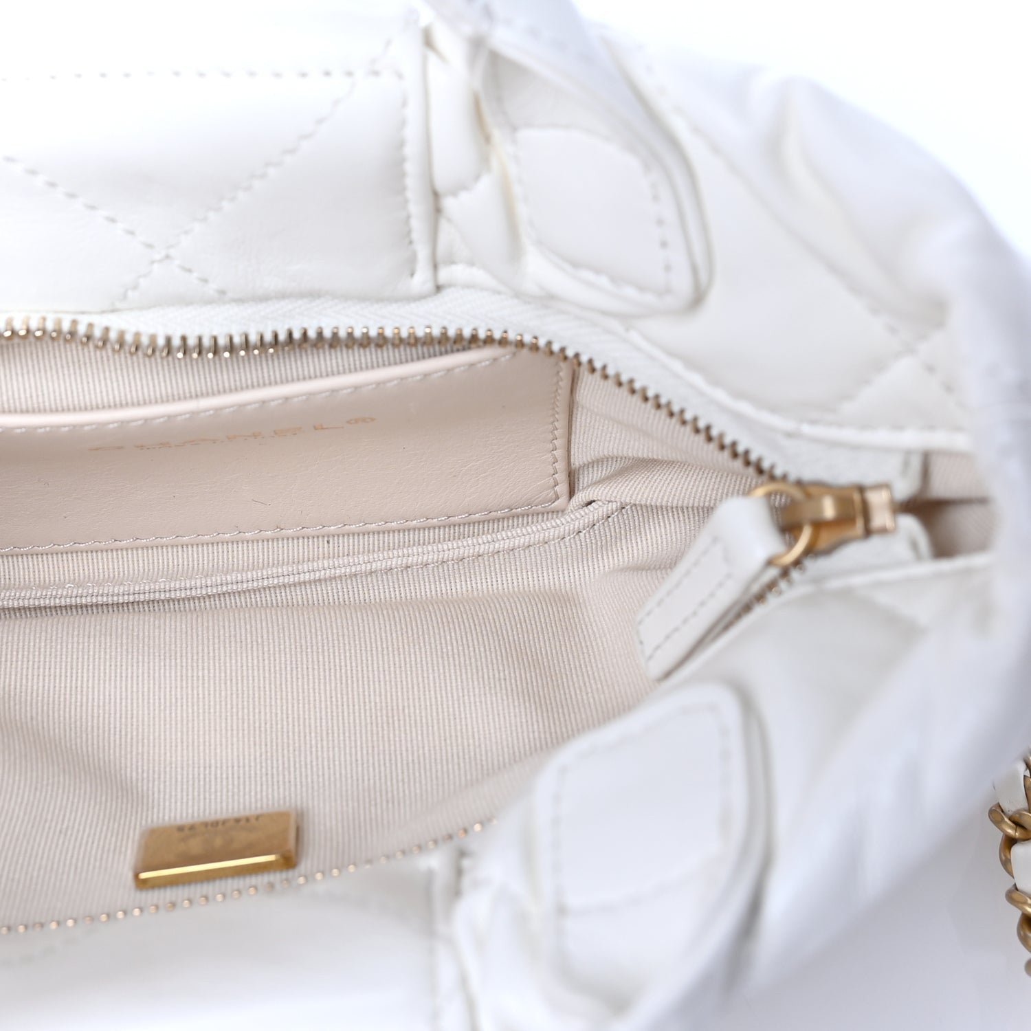 Chanel Lambskin Quilted Mini Bow Bag  White 7 of 9