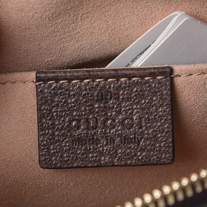 Gucci GG Supreme Monogram Web Mini Ophidia Shoulder Bag Brown 6 of 8