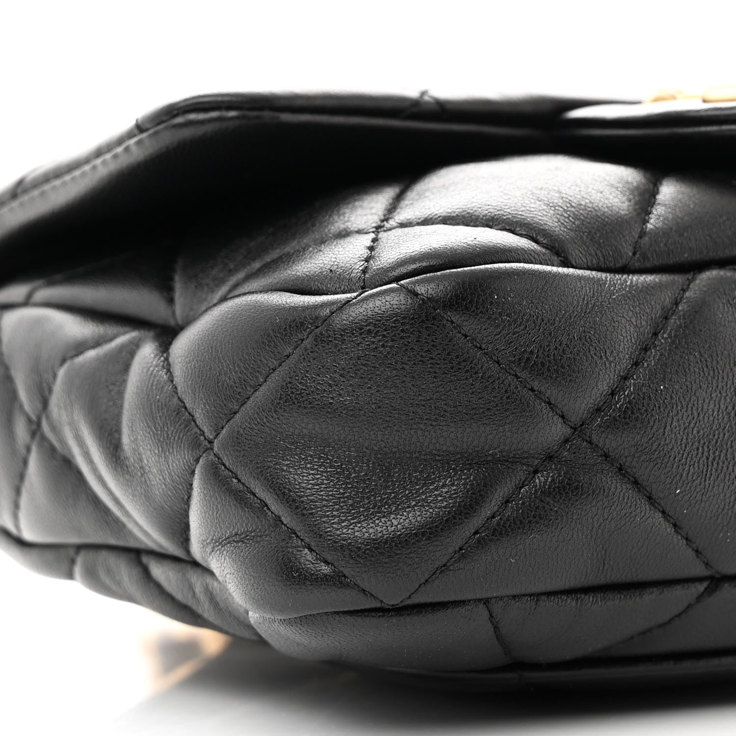 Chanel Lambskin Quilted Mini CC Funky Town Flap Black 9 of 14