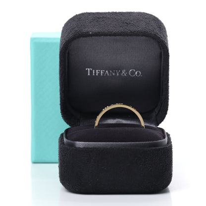 Tiffany 18K Yellow Gold Diamond Atlas Pierced Ring 61 9.75 5 of 5