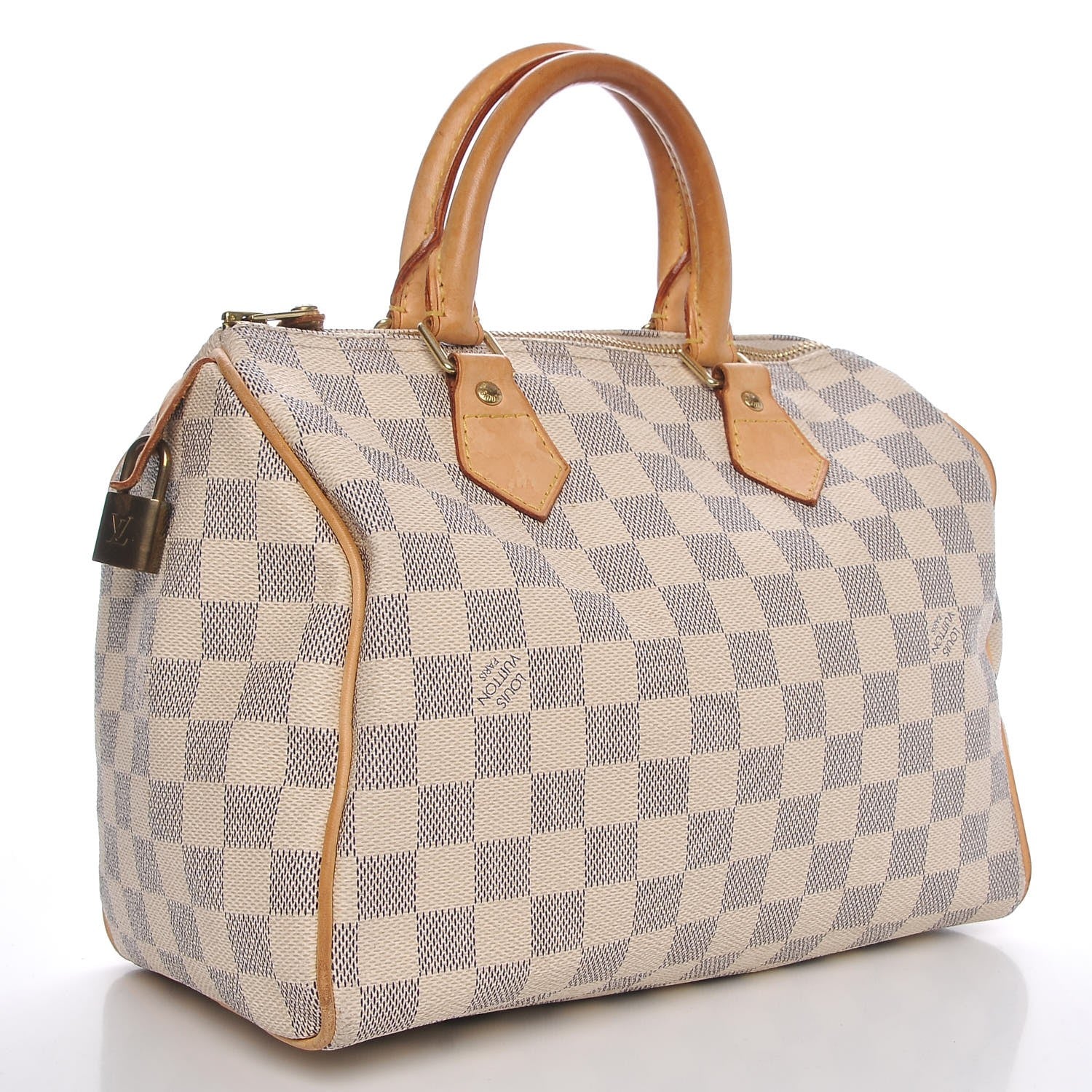 Louis Vuitton LOUIS VUITTON Damier Azur Speedy 25 3 of 9