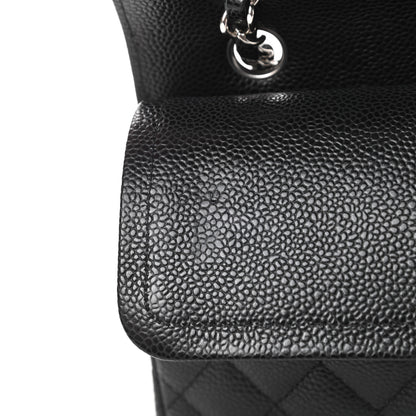 Chanel Caviar Quilted Small Double Flap Black 11 of 14
