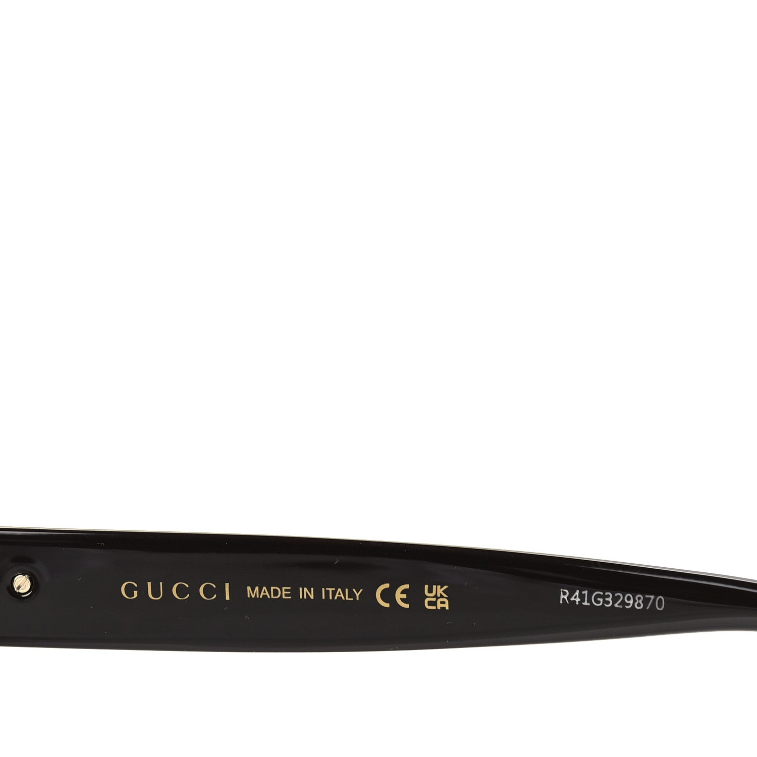 Gucci Acetate Rectangle Sunglasses GG1830SK Brown 6 of 7