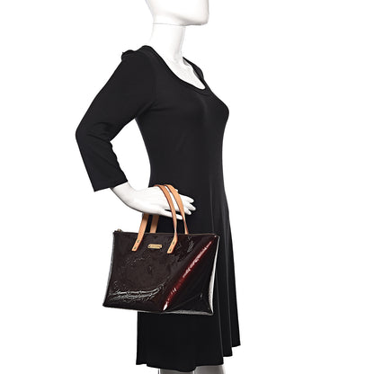 Louis Vuitton Vernis Bellevue PM Amarante 2 of 9