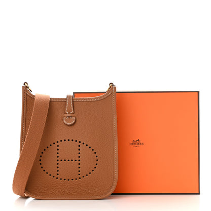 Hermes Taurillon Maurice Evelyne TPM Gold 11 of 11