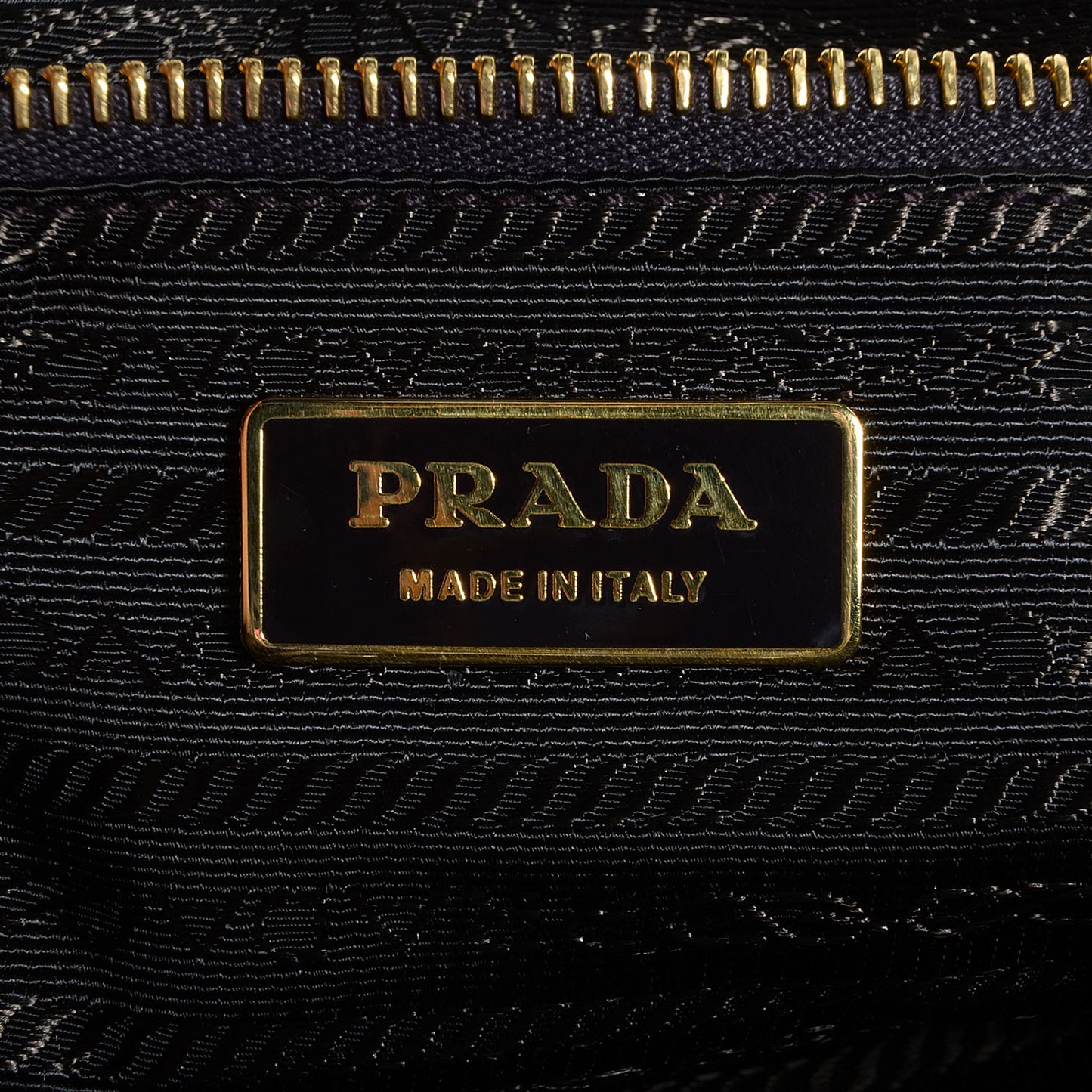 Tessuto Nylon Chevron Catena Bag Prugna