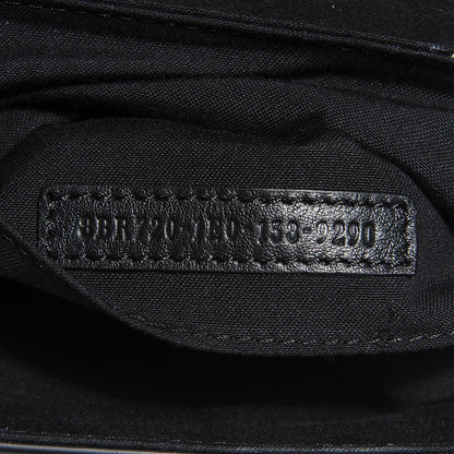 Fendi Vitello Dolce Bi-Color 3Baguette Shoulder Bag Black White 9 of 9