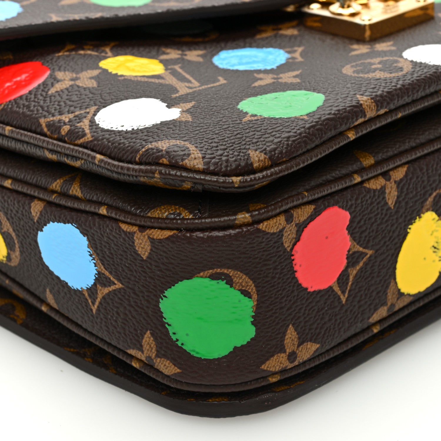 Louis Vuitton LV x YK Monogram Dots Pochette Métis 9 of 11