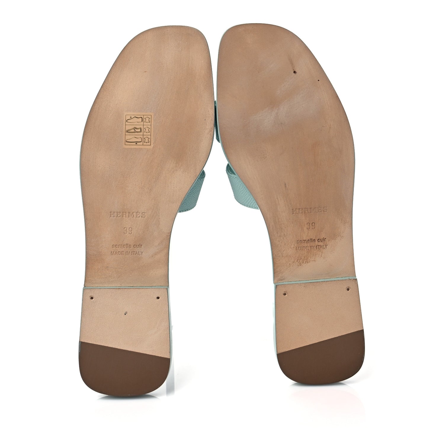 Epsom Oran Sandals 39 Vert Embrun