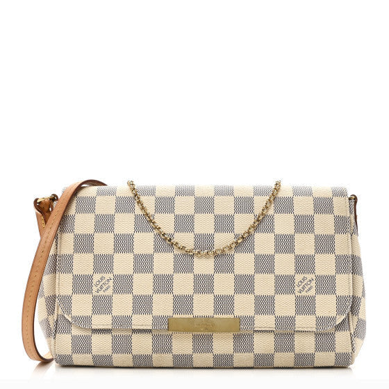 Louis Vuitton Damier Azur Favorite MM White 1 of 1